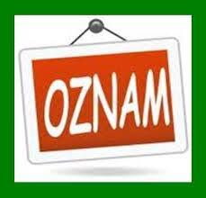 OZNAM O KONANÍ VOLIEB ČLENOV DO RADY ŠKOLY