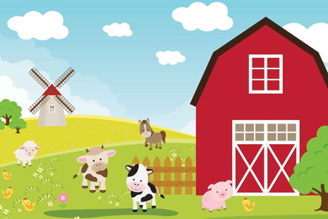 Prišla ku nám farmička 
