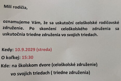 Rodičovské združenie 