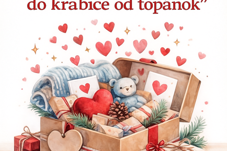 POĎAKOVANIE- Koľko lásky sa zmestí do krabice od topánok