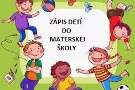 Oznámenie o termíne zápisu do MŠ na šk.rok 2025/2026